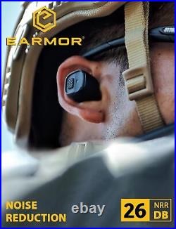 M20T NRR26dB Electronic Shooting Ear Protection Bluetooth5.3, Hearing Prote