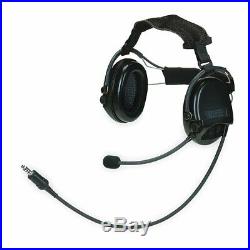 MSA 10079967 Supreme Pro Headset Electronic Ear Muff, Neckband, Single Communica