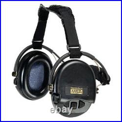 MSA 10082166 Electronic Ear Muff, 18dB, Behind-the-Neck 3THH9