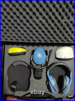 MSA EAR MUFFS Noise Reduction Left Right Dual Pro Electronic with case