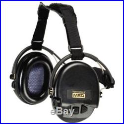 MSA Safety Ear Muffs Sordin Supreme Pro With Black Cups Neckband Electronic