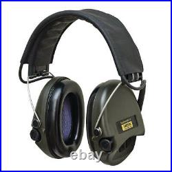 MSA Sordin SOR75302XL02G Ear Muffs with Leather Band Black