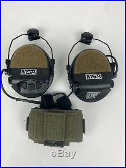 MSA Sordin Supreme Pro Electronic Ear Protection With Unity Tactical Mounts