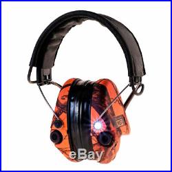 MSA Sordin Supreme Pro-X Blaze with LED, Leather Headband and Gel Earseals
