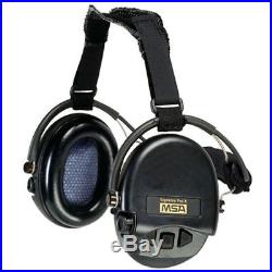 MSA Sordin Supreme Pro X with black cups Neckband Electronic Earmuff