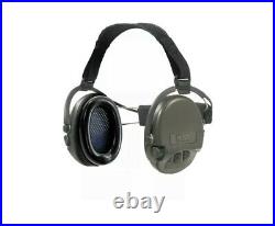 MSA Supreme PRO X Neckband Safety Ear Muffs Gel Ear Cups SNR 25dB Green NEW