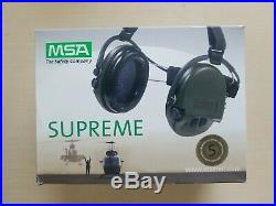 MSA Supreme Pro-X Black HB 10082167 headset