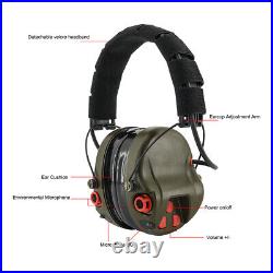 Module Tactical Headset Noise-canceling Electronic Earmuffs No-Mic for Airsoft