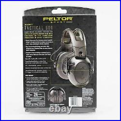 NEW Peltor TAC500-OTH Sport Tactical Smart Electronic Hearing Protector in Black