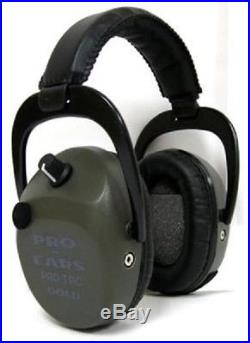 NEW Pro Ears GS-PTSTL-G GREEN Tac SC Gold NRR 25 Electronic Ear Muffs N Style