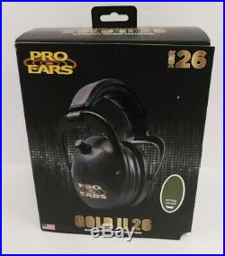 NEW Pro-Ears Gold II 26 Electronic Hearing Protection Green