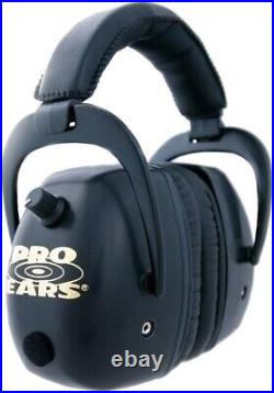 NEW Pro Ears PRO-TAC MAG GOLDT Electronic Earmuff, NRR 30, Black GSDPMBBX