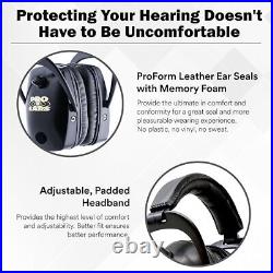 NEW Pro Ears PRO-TAC MAG GOLDT Electronic Earmuff, NRR 30, Black GSDPMBBX