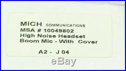 NIB MSA SORDIN Supreme Pro MICH Headset 75305/10049802. NSN 8465-01-519-6876
