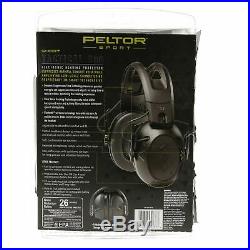 NOB Peltor Tactical 500 Sport Hearing Protector in Black Bluetooth NRR 26 dB