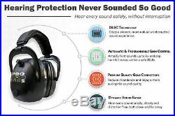 New Pro Ears Gold II 30 PEG2RMP Electronic Hearing Protection and Range Earmuff