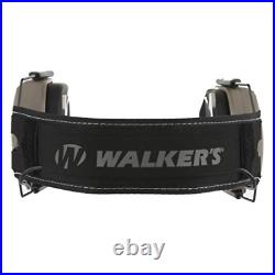 New Walkers Razor Slim Shooter Hearing Protection Earmuffs, Tan Patriot 3 Pack