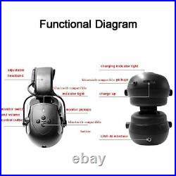Noise Cancelling Shooting Electronic Headset Ear Protection Hunting Headphones