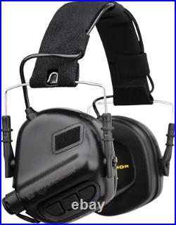 OPSMEN Electronic Shooting Earmuffs Ear Muffs Safety Tactical 02-black-new