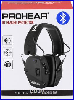 PROHEAR 030 Bluetooth 5.0 Electronic Shooting Ear Protection Large, Black