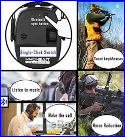 PROHEAR 030 Electronic Shooting Ear Protection Muffs with Bluetooth, Sound