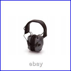 PYRAMEX SAFETY PRODUCTS VGPME32BT Gray Amp BT Electronic Bluetooth 26 dB Earmuff