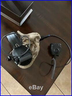 Peltor ComTac III Hearing Defender Ear Muffs Brown, Non Com MT17H682FB-09 CY Geo