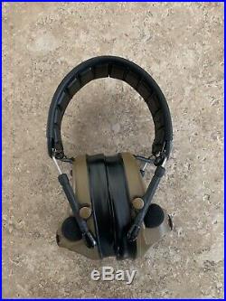 Peltor ComTac III Hearing Defender Electronic Earmuffs