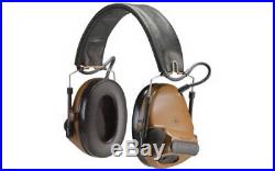 Peltor ComTac III Hearing Defender Electronic Earmuffs -20dB Noise Reduction Rat