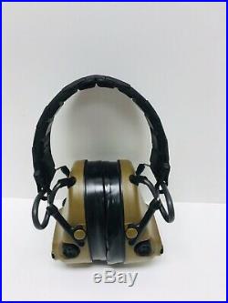 Peltor Comtac III Defender Hearing Protection Coyote 20dB Noise Reduction