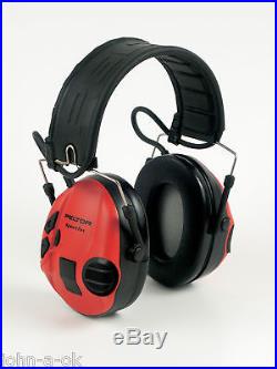 Peltor SportTac Red & Black Protection for Shooting MT16H210F-478-RD