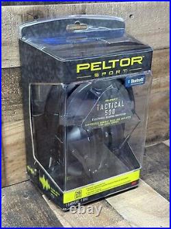 Peltor Sport Smart Tactical 500 26db Bluetooth Electronic Earmuffs (TAC500-OTH)