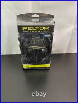Peltor Sport Smart Tactical 500 Black Electronic Hearing Protector Earmuffs