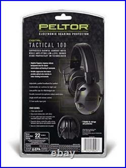Peltor Sport Tactical 100 Electronic Hearing Protector, Ear Protection