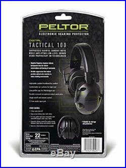 Peltor Sport Tactical 100 Electronic Hearing Protector (TAC100) by 3M From Japan