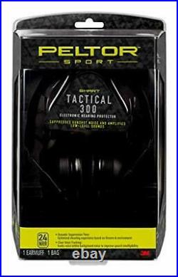 Peltor Sport Tactical 300 Smart Electronic Hearing Protector, Ear Protection, NR
