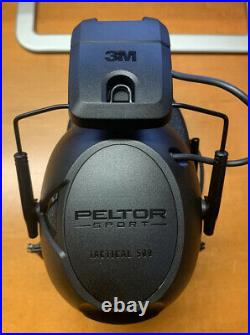 Peltor Sport Tactical 500 Hearing Protector with Bluetooth and Rechargeable Batt