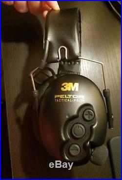 Peltor Tactical PRO Electronic Earmuffs (NRR 26dB) MT15H7F 370 SV
