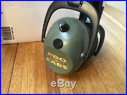 ProEars Predator Gold Hearing Protection NRR 26 Contoured green Ear Muffs new