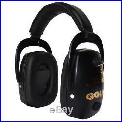 Pro Ears GS-DPS-B Pro Slim Gold Series Ear Muffs Black