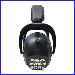 Pro Ears Gold II 26 Ear Muffs, Black, PEG2SMB Protective Ear Muffs