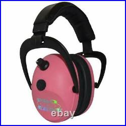 Pro Ears Gold II 26 NRR 26 Electronic Hearing Protector Ear Muffs, Pink
