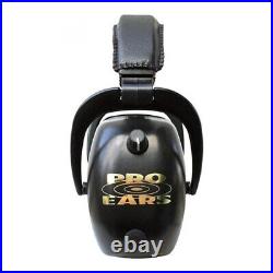 Pro Ears Gold II Electronic 30dB 1 Pair Black/Gold Hearing Protection (PEG2RMB)
