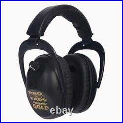 Pro Ears Gs-P300-B Predator Gold Series Ear Muffs Black