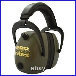Pro Ears PEG2RMG Pro Ears Gold II Electronic 30 dB Green Earmuffs