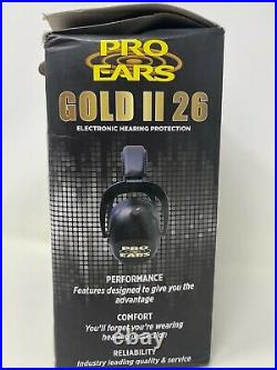 Pro Ears PEG2SMP Pro Ears Gold II 26 Electronic 26 dB Ear Muffs, Pink