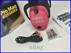 Pro Ears PRO MAG GOLD Electronic Earmuff Amplification NRR 30, #GSDPMP PINK