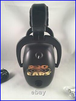 Pro Ears PRO MAG GOLD Electronic Earmuff NRR 30, Black, # GSDPMBBX