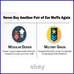 Pro Ears Pro Slim Gold Series Ear Muffs Green (GSDPSG)