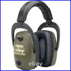 Pro Ears Pro Slim Gold Series Ear Muffs Green GS-DPS-G